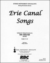 Erie Canal Songs Orchestra sheet music cover